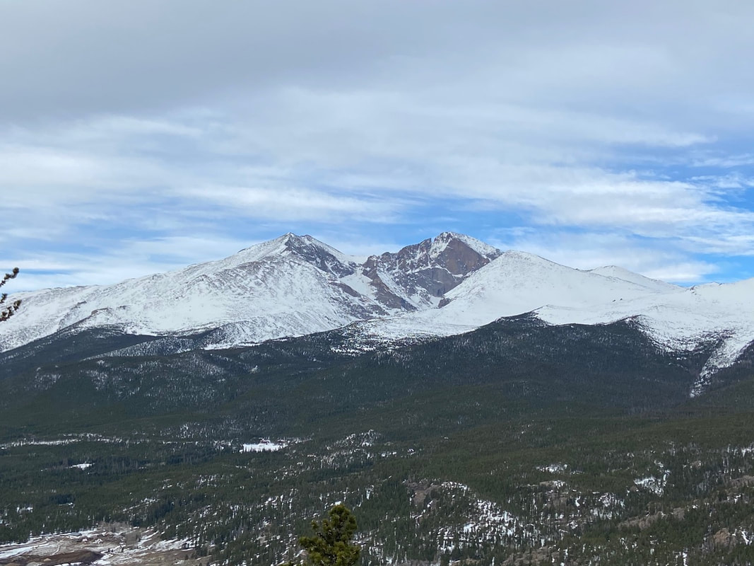 Twin Sisters Mountain in Rocky Mountain National Park, Colorado