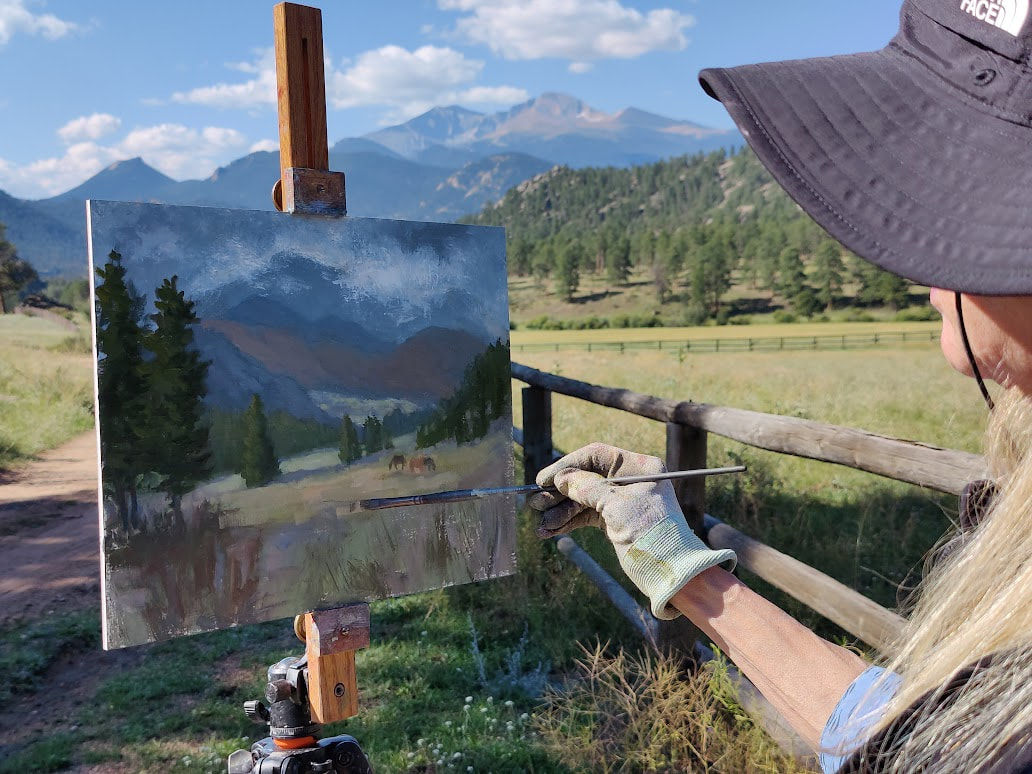 Plein Air in Rocky Mountain National Park