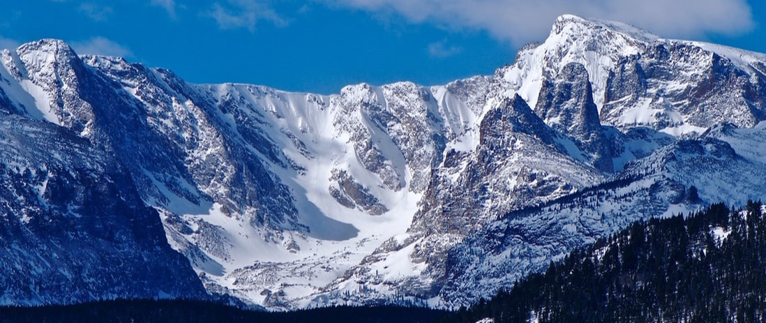 Taylor Peak and Taylor Glacier, RMNP