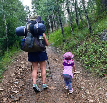 Backpacking with Kids in Rocky Mountain National Park