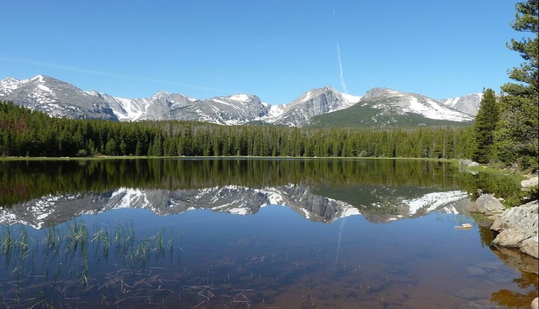 Image of Bierstadt Lake in Rocky Mountain National Park