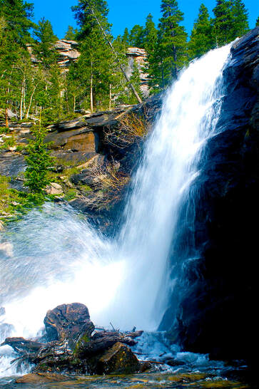 Bridal Veil Falls, Rocky Mountain National Park