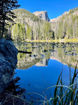 Image of Hallett Peak in Rocky Mountain National Park
