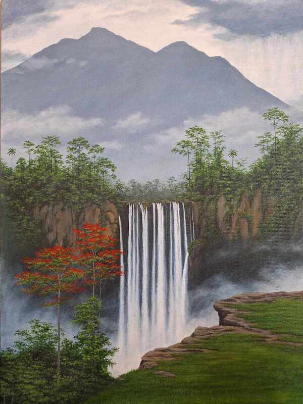 Image Courtesy Hunter Goan - Painting titled “Tsé Verde”
