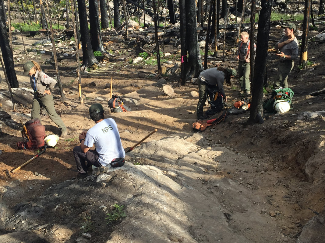 Trail Crew in Rocky Mountain National Park