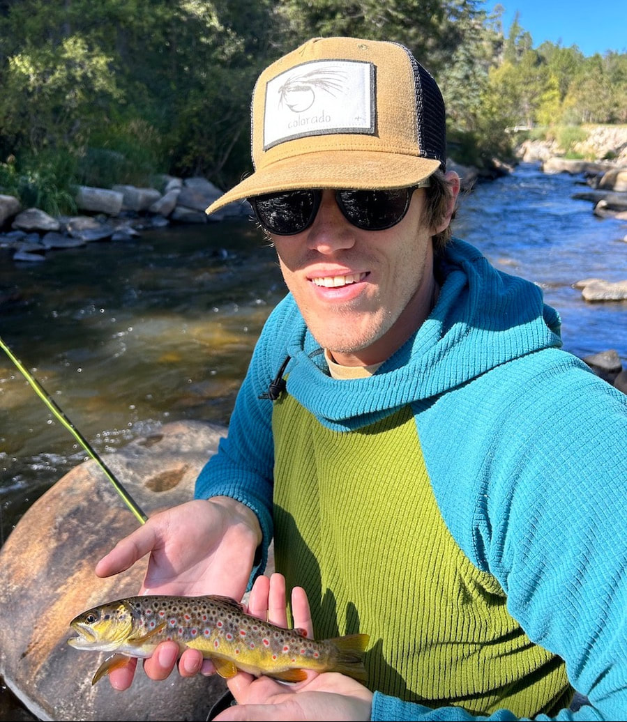 Image of a brown trout in Rocky Mountain National Park