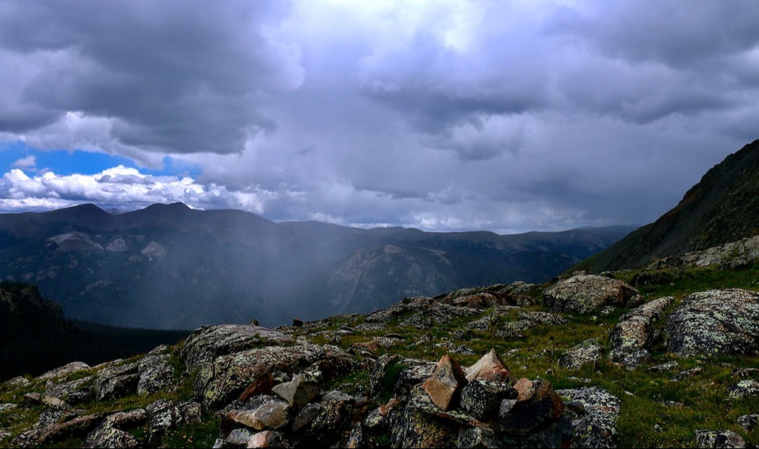 Image of nasty weather in RMNP