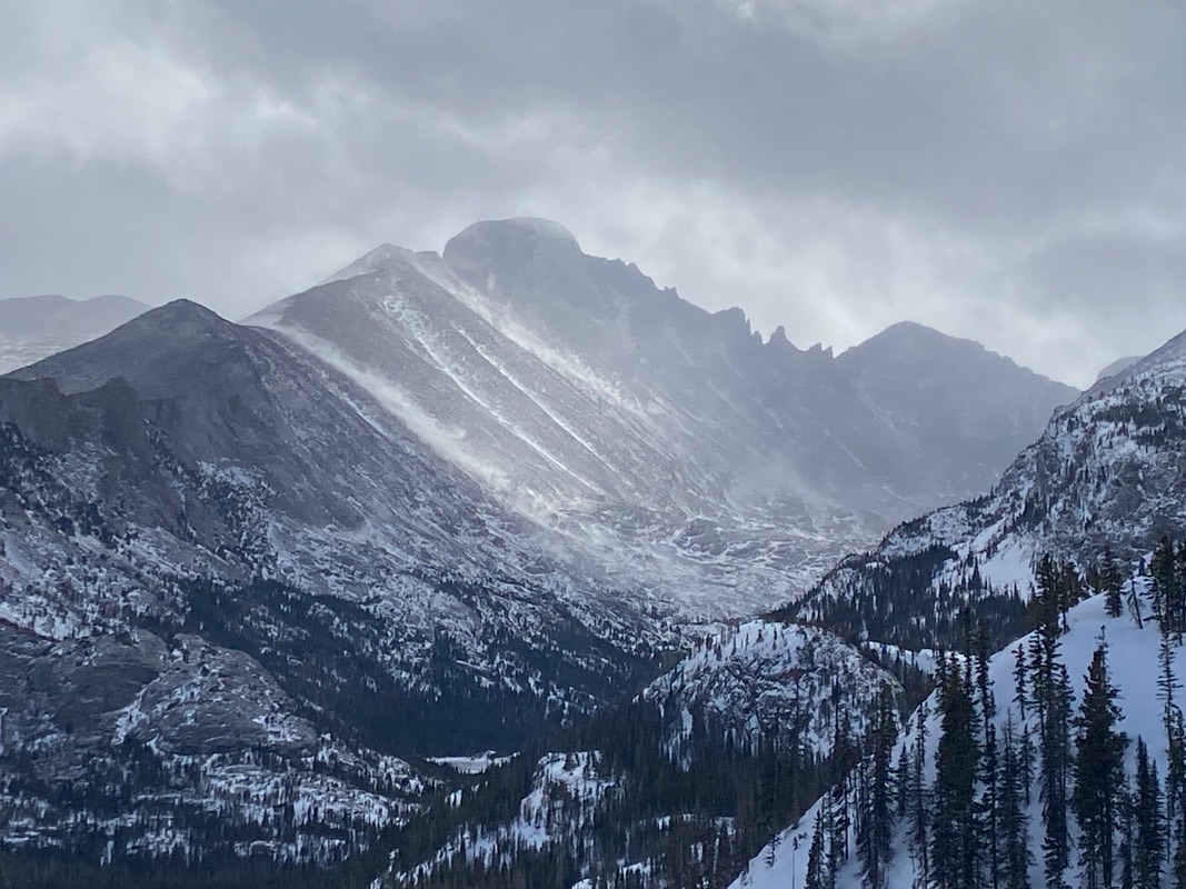 Image of Longs Peak in Rocky Mountain National Park