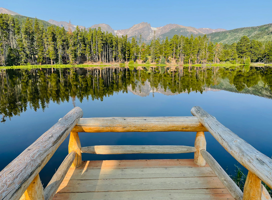 Image of Sprague Lake in Rocky Mountain National Park