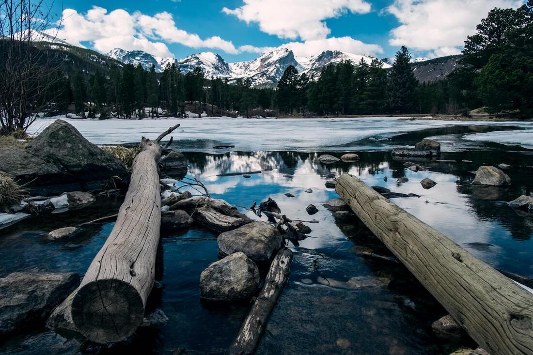 Spruce Lake in Rocky Mountain National Park